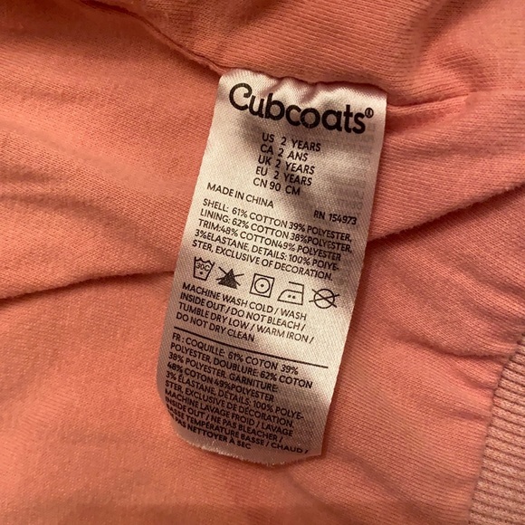 Cubcoat Pink Kitty Cat Hoodie - Picture 16 of 16